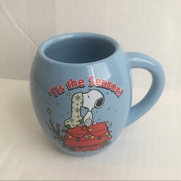 SNOOPY CHRISTMAS MUG ~ /'GIVE JOY/' ~ NEW!